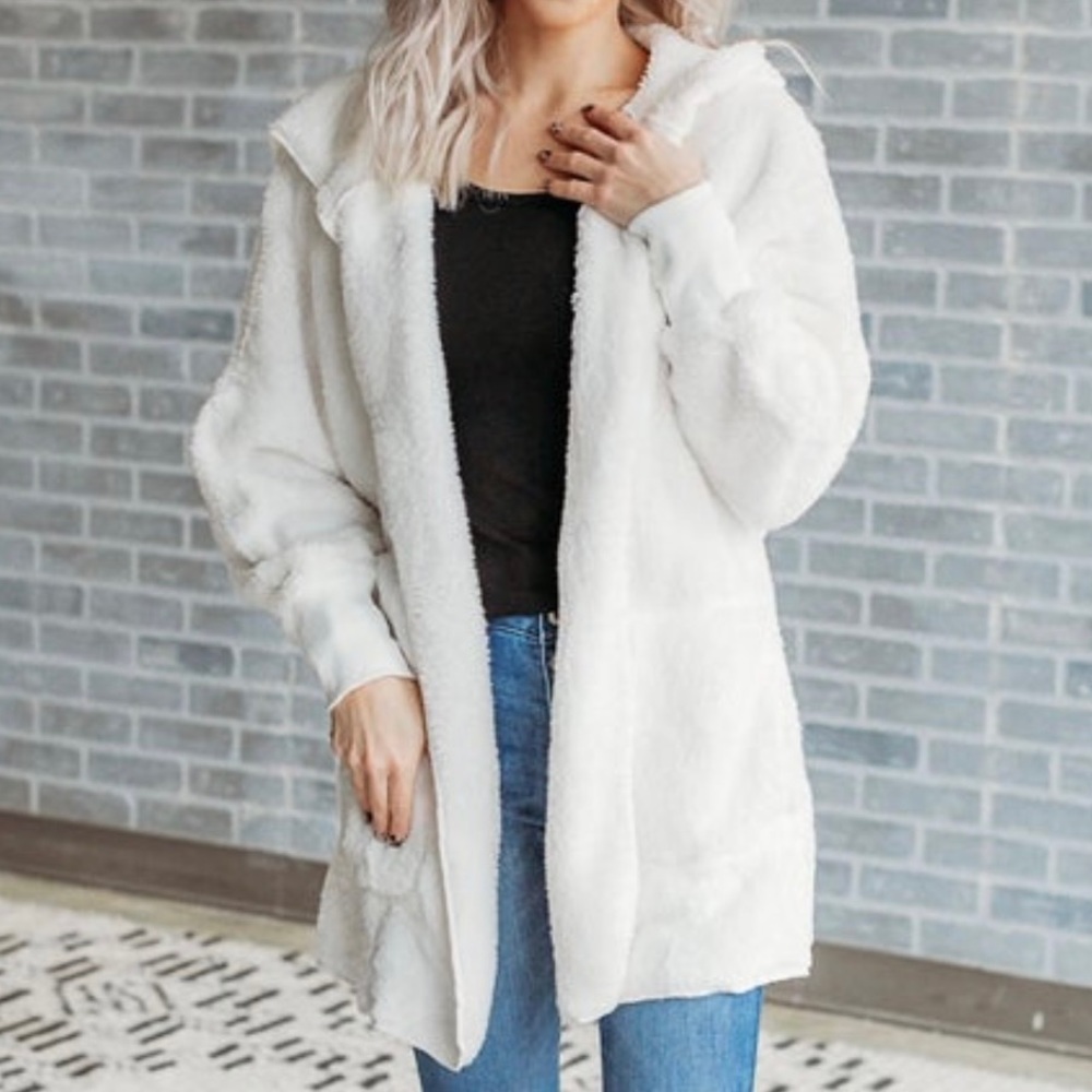 Brand new* Cozy open style lightweight hoodie!